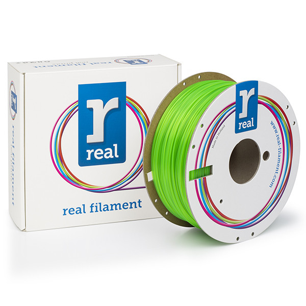 REAL filament PLA verde fluorescente | 1,75 mm | 1kg  DFP02017 - 1