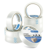Rapesco Cinta adhesiva transparente de 25 mm x 66 m (8 rollos) 221672 - 1