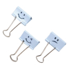 Rapesco Emoji Pinzas sujetapapeles de 32 mm azul pastel | 20 unidades 226808 - 1