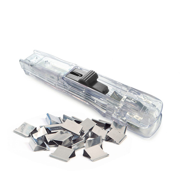 Rapesco Supaclip 40 Dispensador transparente con 25 clips de acero inoxidable 202084 - 2