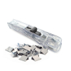 Rapesco Supaclip 40 Dispensador transparente con 25 clips de acero inoxidable 202084 - 2