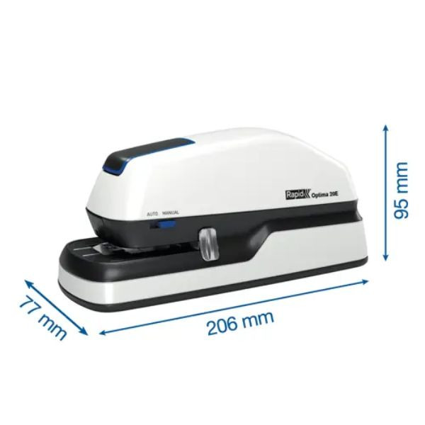 Rapid 2102351 20E grapadora eléctrica sin contacto blanco SE001259 - 3