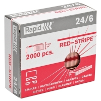 Rapid 24/6 grapas fuertes con rayas rojas (2000 piezas) 11700245 202028