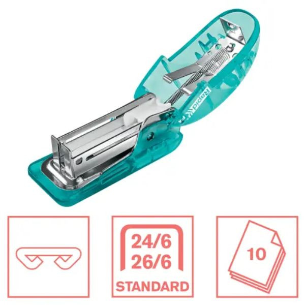 Rapid F4 mini grapadora azul 427112 - 2