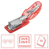 Rapid F4 mini grapadora coral 427114 - 2