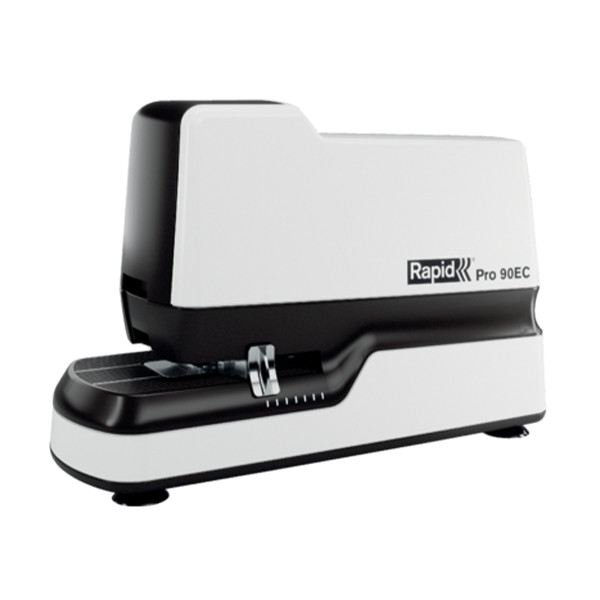 Rapid Pro grapadora eléctrica sin contacto 90EC blanca/negra (30 hojas)