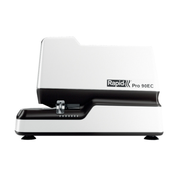Rapid Pro grapadora eléctrica sin contacto 90EC blanca/negra (30 hojas) 205872 - 2