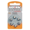 Rayovac extra advanced 13 pilas para audífonos naranjas 6 unidades 204801 - 1
