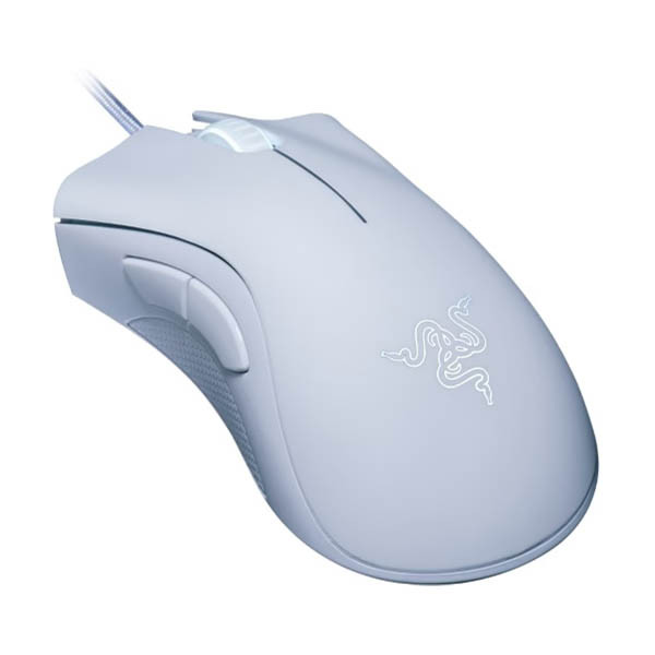 Razer DeathAdder Essential Ratón para juegos con cable blanco 828886 - 3