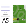 Recambio Papel Archivador | A5 | líneas horizontales | 100 gramos | 100h 426902 - 1