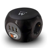 Regleta 3 tomas + 3 USB (con interruptor) 1,5M