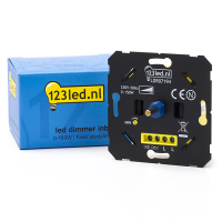 Regulador de intensidad LED 123tinta con corte de fase integrado (RC) (0-150 W)  LDR07194