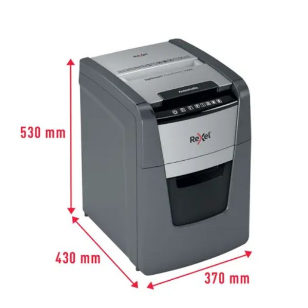 Rexel 2020100MEU Optimun Autofeed 100X destructora automática de microcorte 427021 - 3
