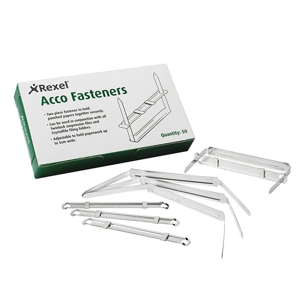 Rexel fástener 80 x 50 mm (50 unidades)