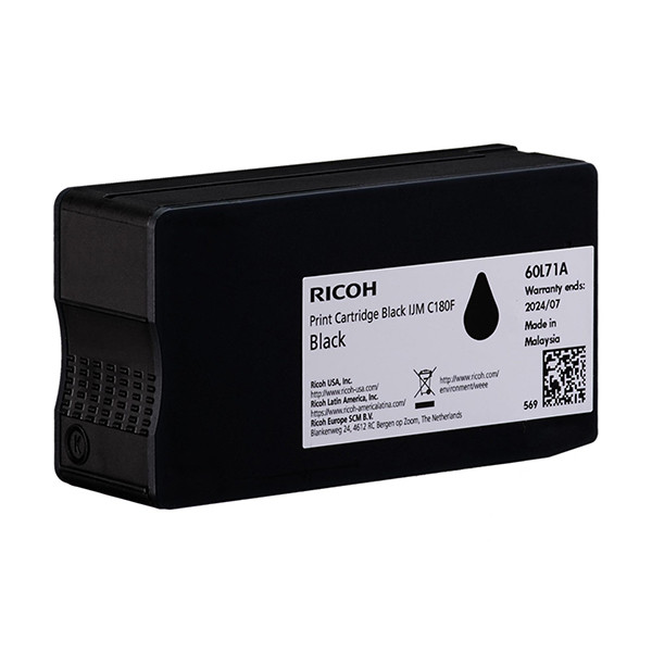 Ricoh 408517 cartucho de tinta negro (original) 408517 067268 - 1