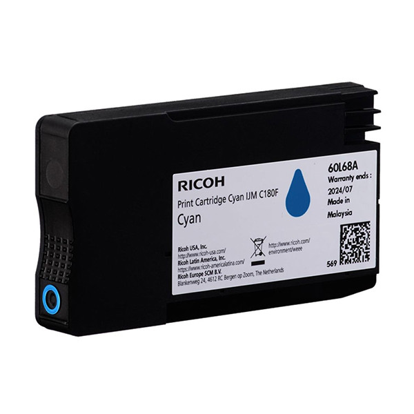 Ricoh 408518 cartucho de tinta cian (original) 408518 067270 - 1