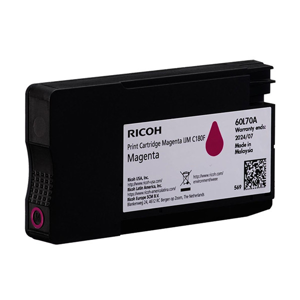 Ricoh 408519 cartucho de tinta magenta (original) 408519 067272 - 1