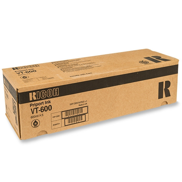 Ricoh 817101 tinta negra 5x (original) 817101 074790 - 1