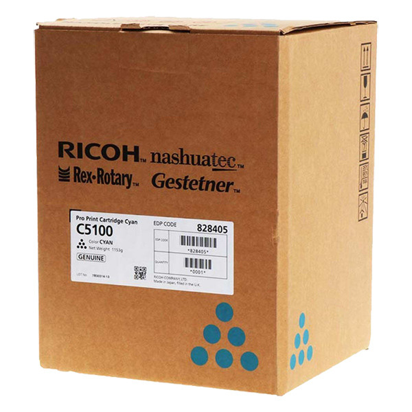 Ricoh 828228 toner cian (original) 828228 073530 - 1