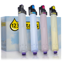 Ricoh C3000E toners (marca 123tinta) | Pack negro + 3 colores 125334