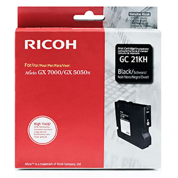 Ricoh GC-21KH cartucho de tinta negro XL (original)