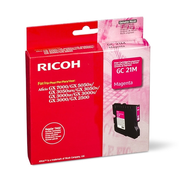 Ricoh GC-21M cartucho de tinta magenta (original) 405534 074892 - 1