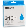 Ricoh GC-31CH cartucho de gel cian XL (original) 073808 - 1