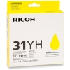 Ricoh GC-31YH cartucho de gel amarillo XL (original) 073812 - 1