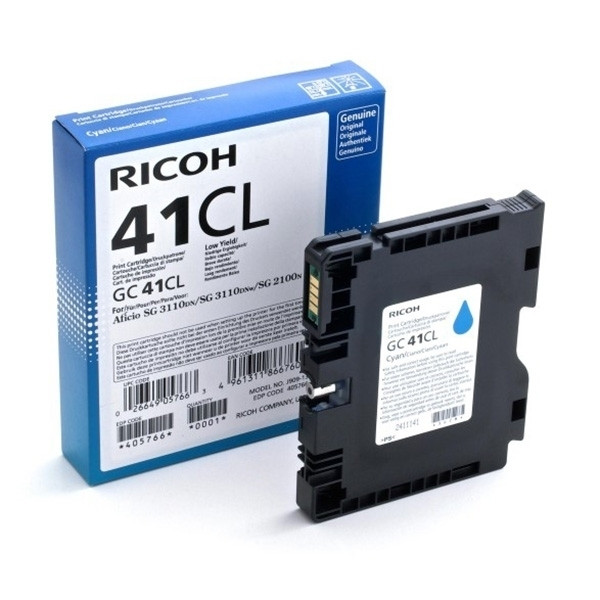 Ricoh GC-41CL cartucho de gel cian (original) 405766 073800 - 1