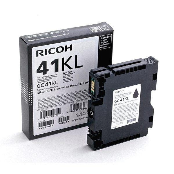 Ricoh GC-41KL cartucho de gel negro (original) 405765 073798 - 1