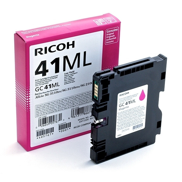 Ricoh GC-41ML cartucho de gel magenta (original) 405767 073802 - 1