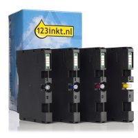 Ricoh GC-41 cartuchos de gel XXL (marca 123tinta) | Pack negro + 3 colores 125323