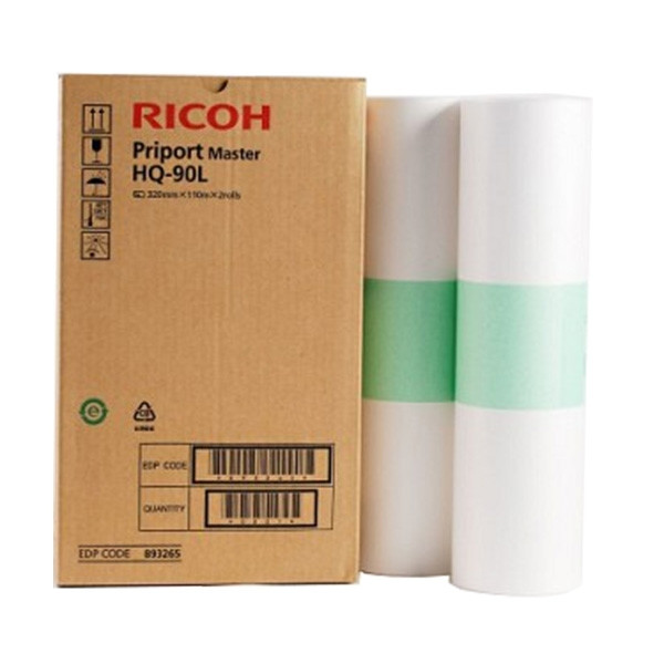 Ricoh HQ90L (893265) rollo de master 2x (original) 893265 073654 - 1