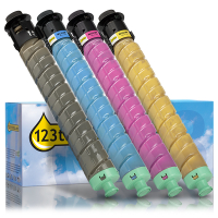 Ricoh IM C3510H Pack ahorro negro + 3 colores (marca 123tinta) 125364