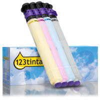 Ricoh IM C6010 toners (marca 123tinta) | Pack negro + 3 colores 125361
