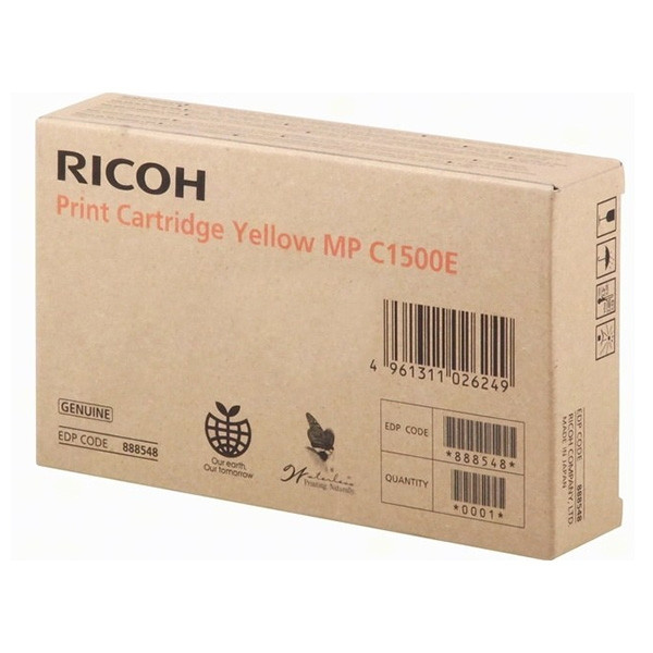 Ricoh MP C1500E toner gel amarillo (original) 888548 074826 - 1
