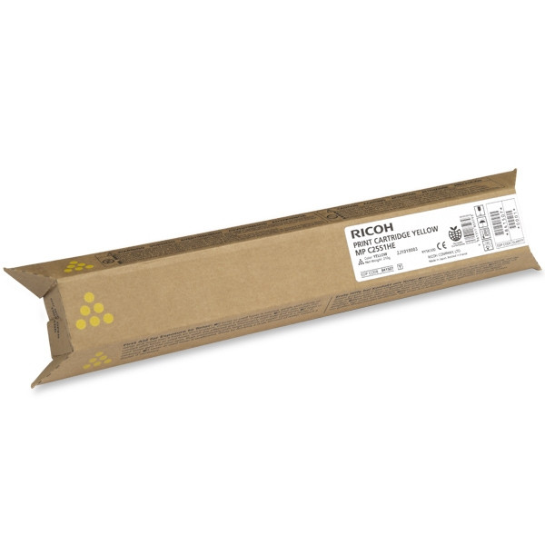 Ricoh MP C2551HE toner amarillo (original)
