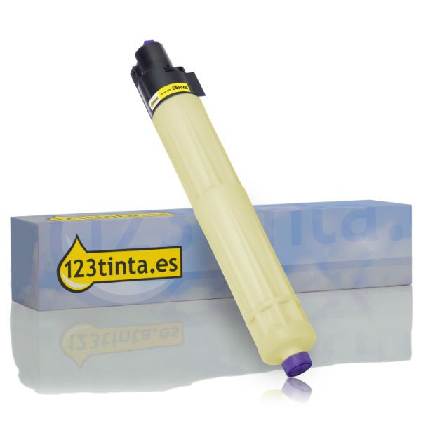 Ricoh MP C5502E toner amarillo (marca 123tinta) 841684C 842021C 073821 - 1