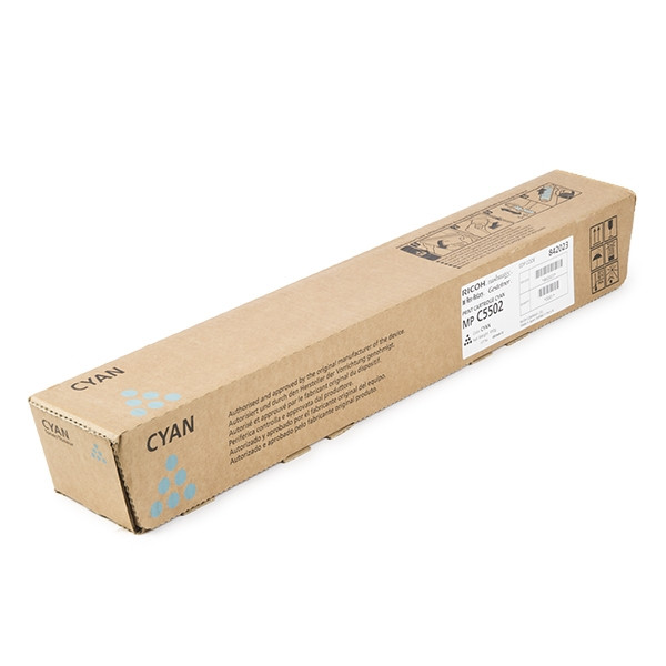 Ricoh MP C5502E toner cian (original) 841686 842023 073816 - 1