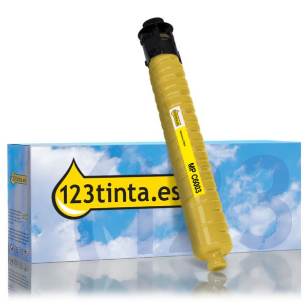 Ricoh MP C6003 toner amarillo (marca 123tinta) 841854C 073679 - 1