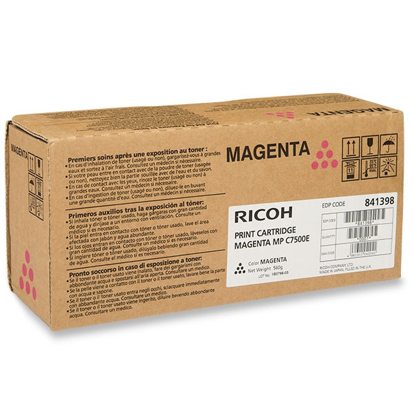 Ricoh MP C7500E toner magenta (original) 841102 842071 073940 - 1