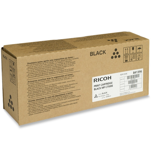 Ricoh MP C7500E toner negro (original) 841100 841396 842069 073936 - 1