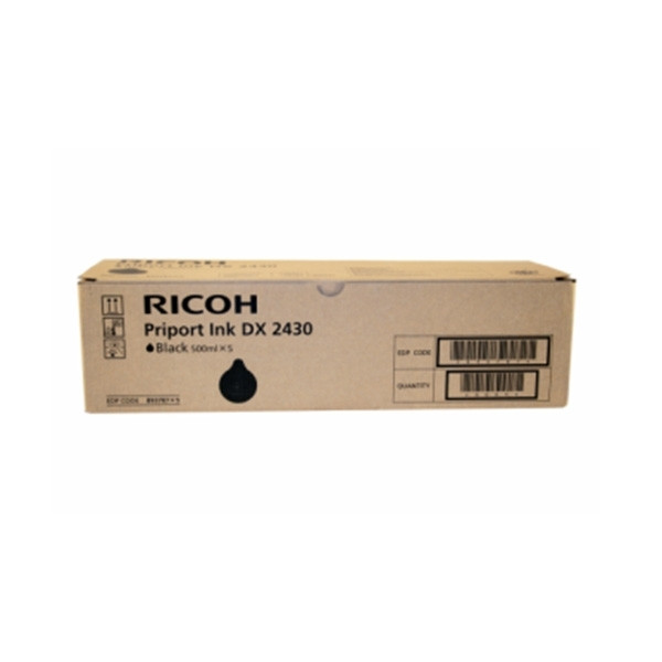 Ricoh Priport 893787 tinta negra 5x (original) 817222 893787 893788 067010 - 1