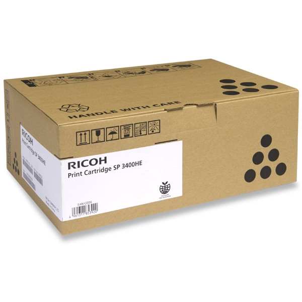 Ricoh SP 3400HE / SP 3500HE toner negro XL (original) 406522 407648 073934 - 1