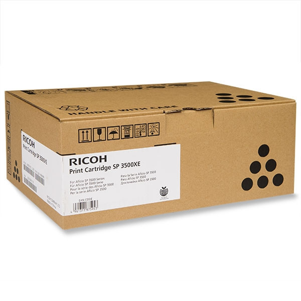 Ricoh SP 3500XE toner negro XL (original) 406990 407646 073774 - 1