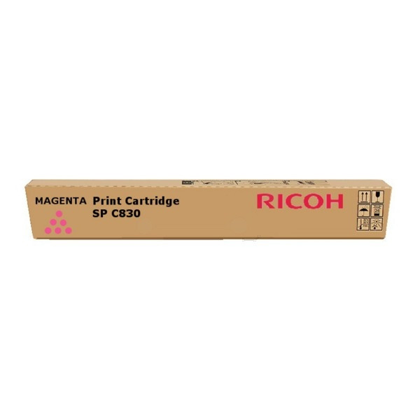 Ricoh SP C830 toner magenta (original) 821123 821187 073710 - 1