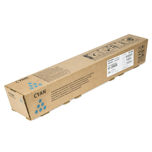 Ricoh SP C840E toner cian (original) 821262 066926 - 1