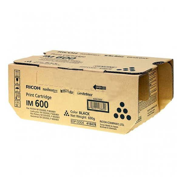 Ricoh Type IM 600 toner negro (original) 418477 418478 602271 - 1