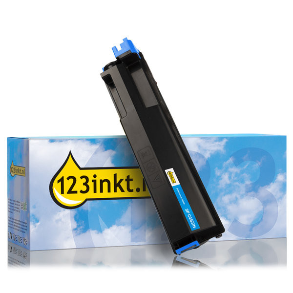 Ricoh Type SP C352DN toner cian (marca 123tinta) 407384C 408216C 066919 - 1