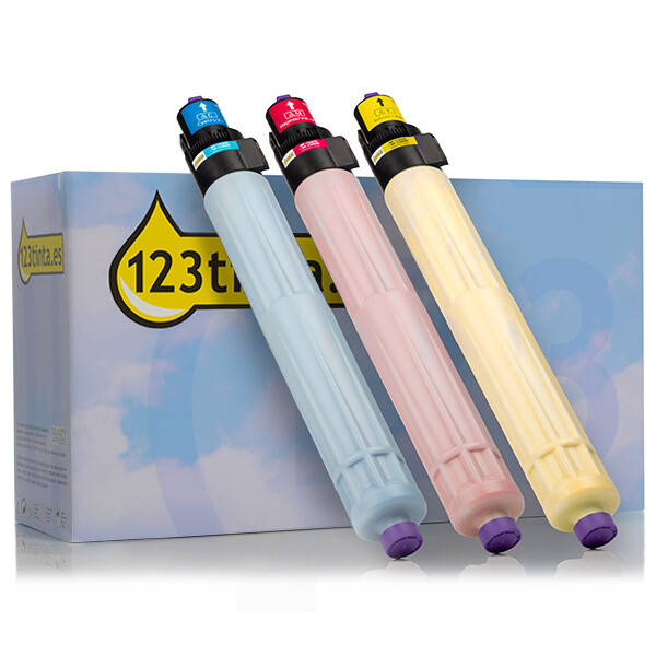Ricoh tipo MP C5501E/MP C5000E pack: 3 colores (marca 123tinta)  125348 - 1
